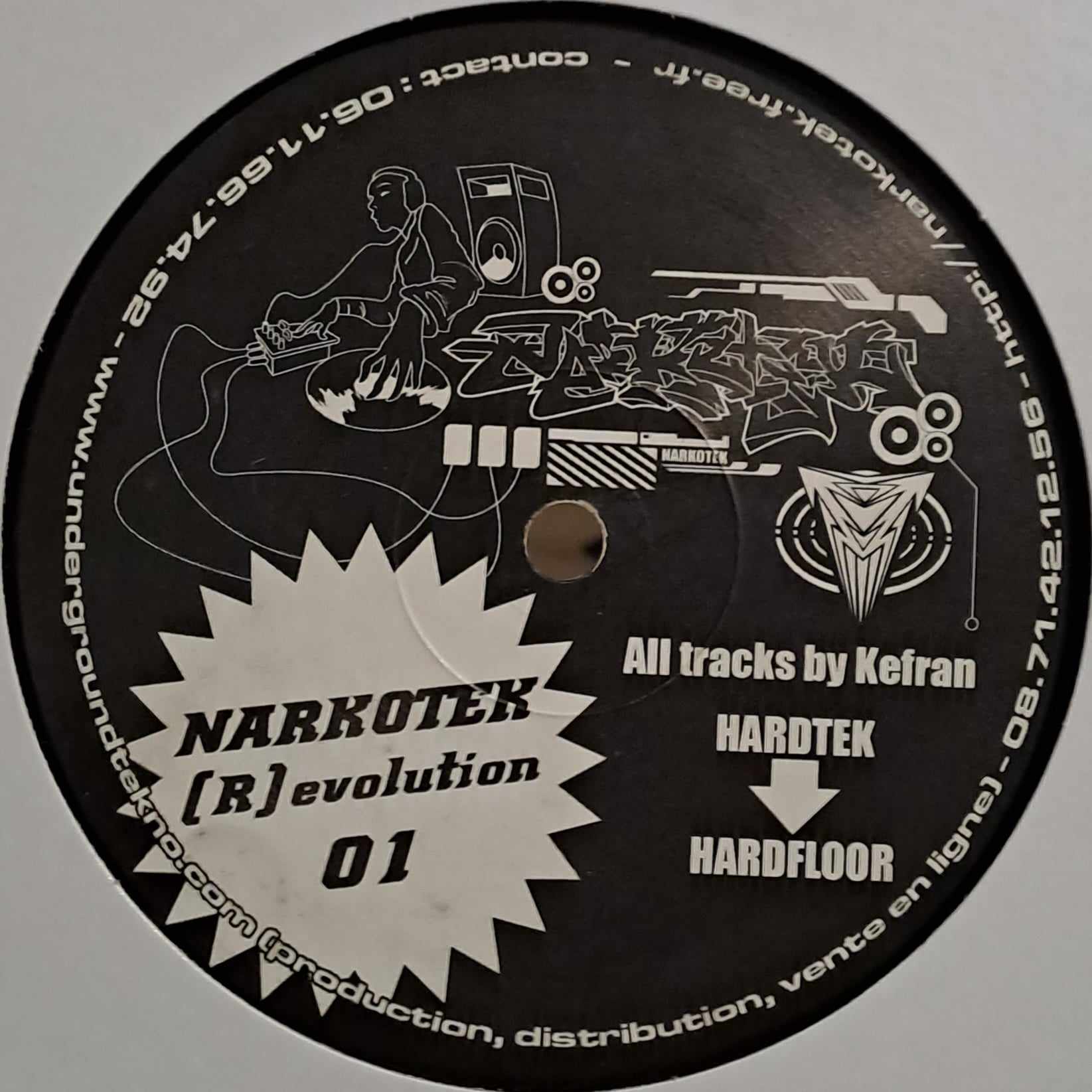 Narkotek [R]evolution 01 - vinyle freetekno